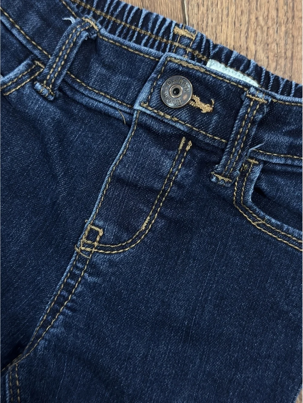 OshKosh B'gosh Super Skinny Dark Blue Denim Jeans for Baby 18M